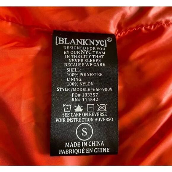 BLANKNYC Revolve Petal To The Metal Jacket in Leaf Print SZ S - Picture 11 of 14